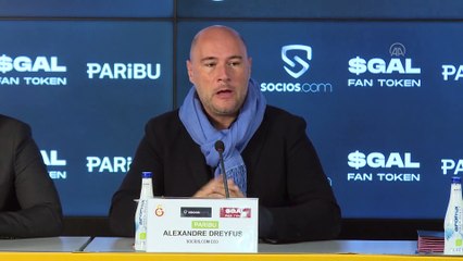 İSTANBUL - Galatasaray ile Socios.com arasında iş birliği anlaşması yapıldı