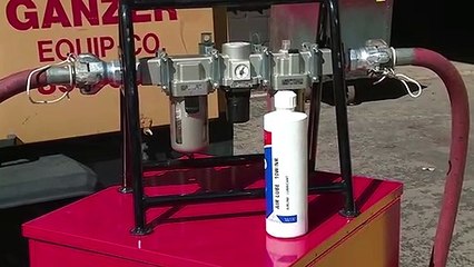 Unidad de filtro-regulador-lubricador(FRL): Demostración de su correcta conexión y ajuste - Reed Manufacturing