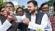 Speaker election:Tejashwi asks Nitish to leave assembly