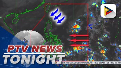 Descargar video: PTV INFO WEATHER: Easterlies bring cloudy sky with scattered rain showers and thunderstorms to Davao Region and Soccsksargen