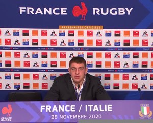 XV de France - Pesenti : “On voulait que Dominici soit fier de nous"