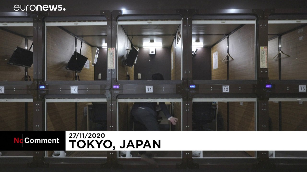 Büro ist in der kleinsten Hütte: Homeoffice im Kapselhotel