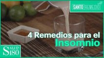 Remedios caseros para combatir el insomnio