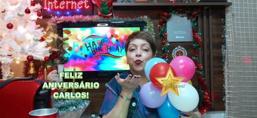 FELIZ ANIVERSÁRIO CARLOS!