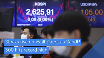 Stocks rise on Wall Street as S&P 500 hits record high, and other top stories in business from November 29, 2020.