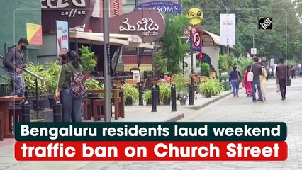 Bengaluru residents laud weekend traffic ban on Church Street