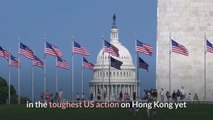 ‘Piles of cash at home’ Hong Kong leader says US sanctions mean she has