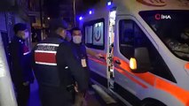 Taksi sürücüsü, ekipleri görünce hasta kadını sokağa bırakıp kaçtı
