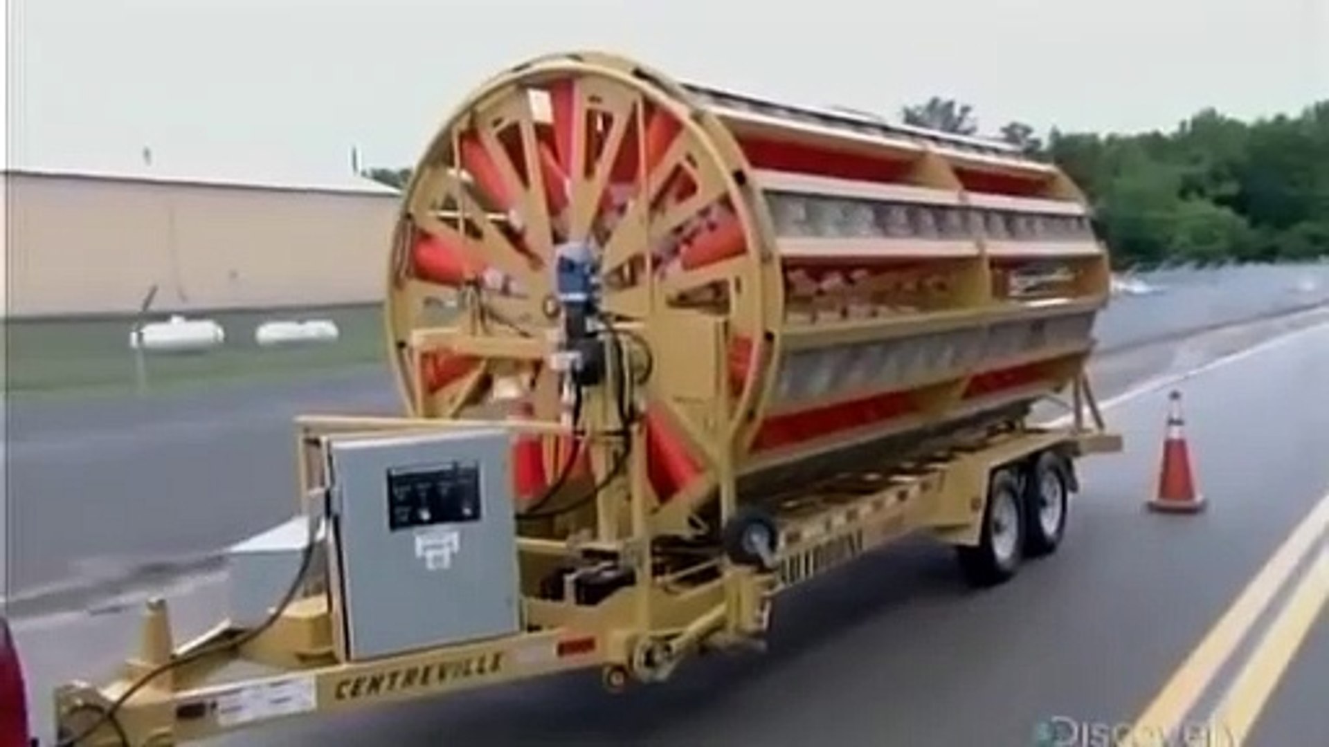 Automatic Traffic Cone Dispenser