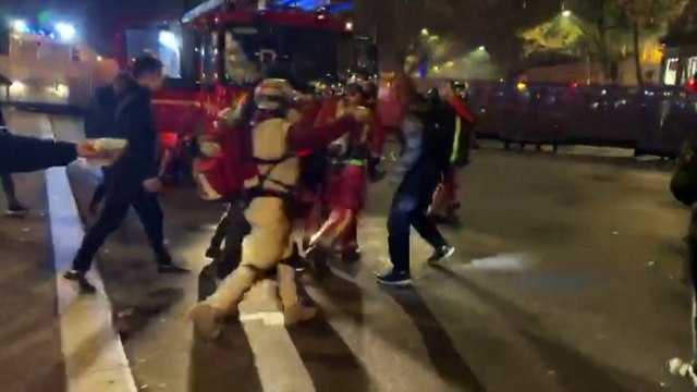 La protesta contra la Ley de Seguridad Global termina con graves disturbios en París