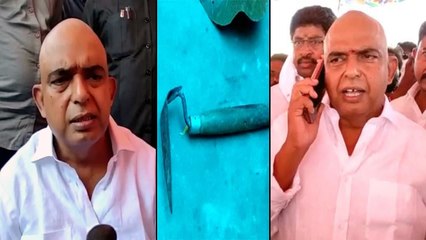 #PerniNani : మంత్రి Perni Naniపై దుండగుడి దాడి.. కాళ్లకు దండం పెట్టడానికి  వచ్చి పదునైన తాపీతో..!