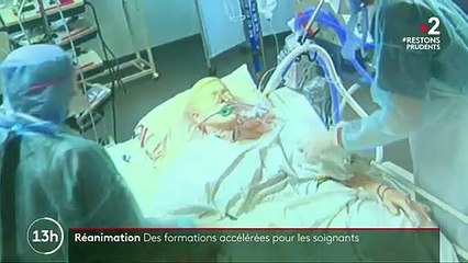 Amiens : en réanimation, des formations accélérées pour les soignants