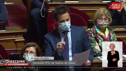 Jérôme Durain : "Comment comptez-vous recoudre le lien entre forces de l'ordre et citoyens"