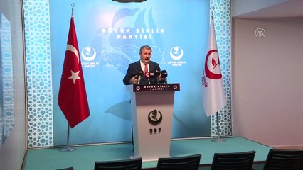 ANKARA - BBP Genel Başkanı Destici, gündemi değerlendirdi (2)