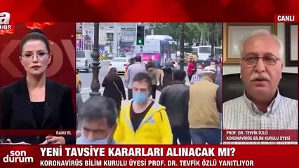 Prof. Dr. Özlü tarih verdi! Koronavirüse karşı yeni tedbirler alınacak mı?
