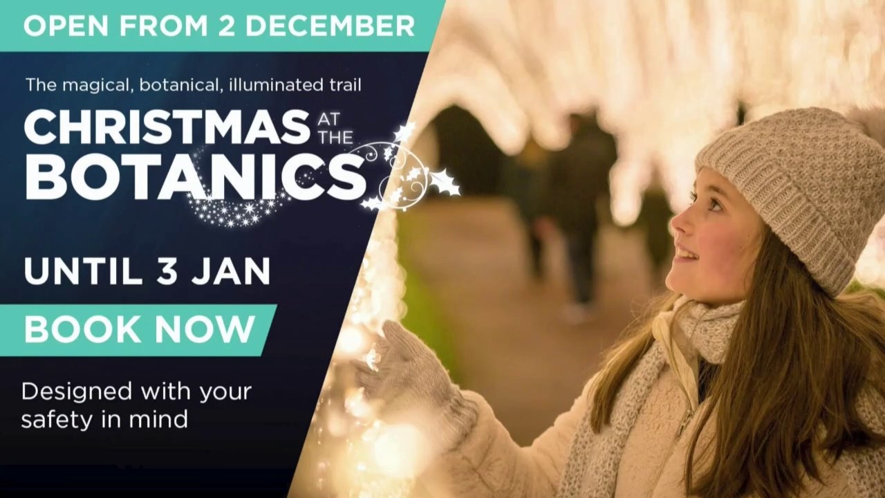 Christmas At The Botanics: Producer  Zoe Bottrell  reveals dazzling 'new route' for 2020