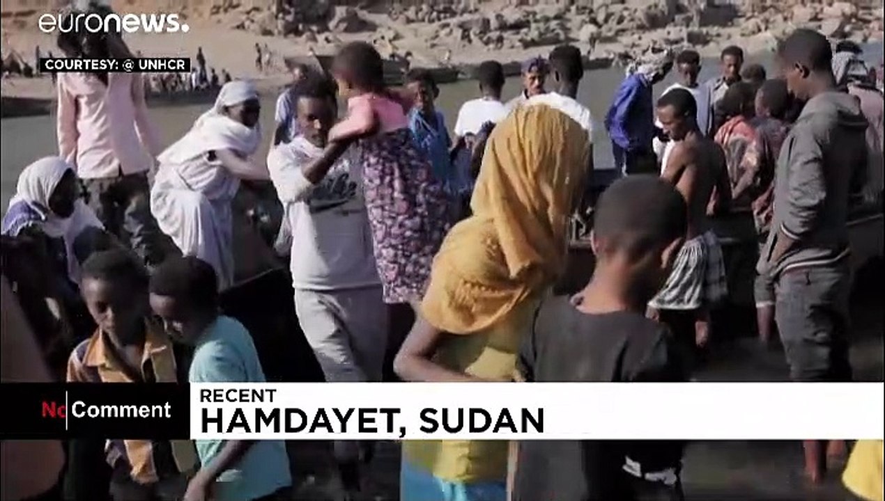 Ethiopians cross to Sudan to flee fighting in northern Tigray region