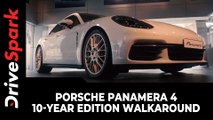 Porsche Panamera 4 10-Year Edition | First Look & Walkaround | Specs, Features & Other Details