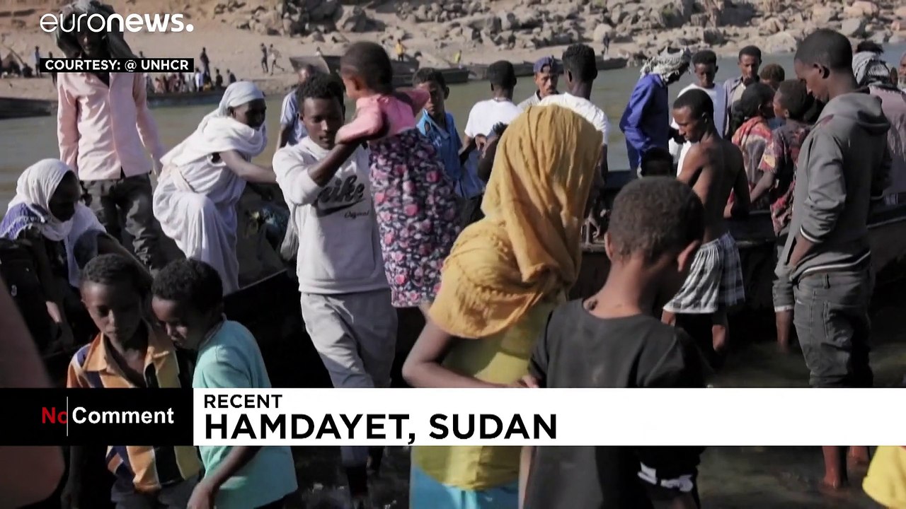Ethiopians cross to Sudan to flee fighting in northern Tigray region