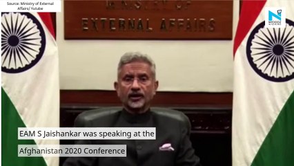 Peace process must be led, owned and controlled by Afghanistan: S Jaishankar