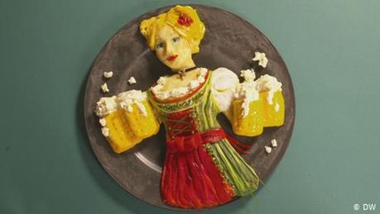 Kunst aus Kartoffeln und Soße