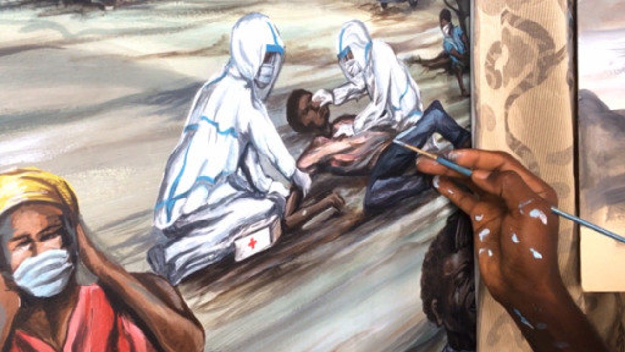 Ghana: Ein Künstler engagiert sich für Pflegekräfte