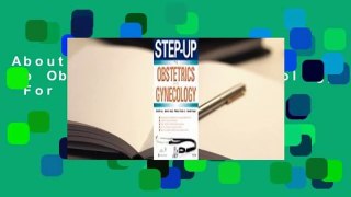 About For Books  Step-Up to Obstetrics and Gynecology  For Free