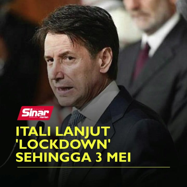Itali lanjut 'lockdown' sehingga 3 Mei