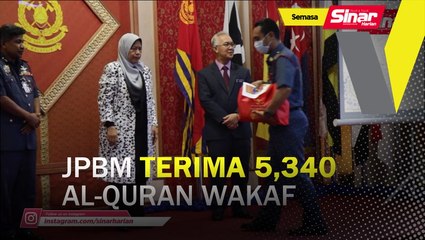 JPBM terima 5,340 naskhah al-Quran wakaf