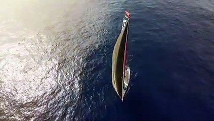 A bord d'Omia-water-family Jour 18 drone