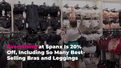 Everything at Spanx Is 20% Off, Including So Many Best-Selling Bras and Leggings