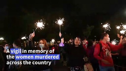 Guatemalans rally against violence towards women