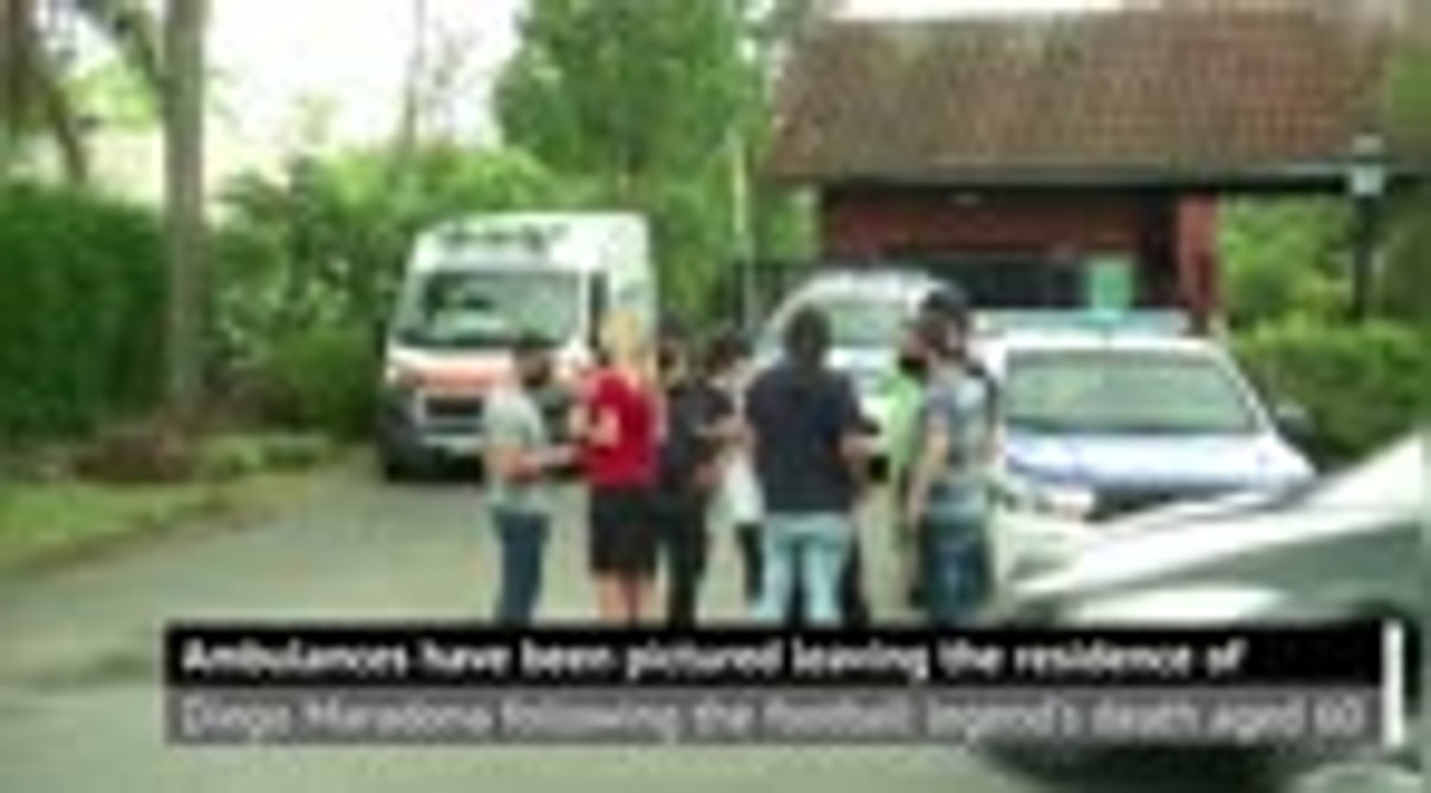 Police guard Maradona house as Argentine icon dies age 60