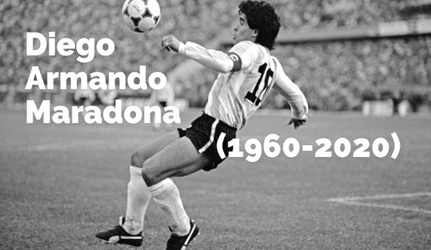 Diego Maradona est mort