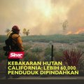 Kebakaran hutan California: Lebih 60,000 penduduk dipindahkan