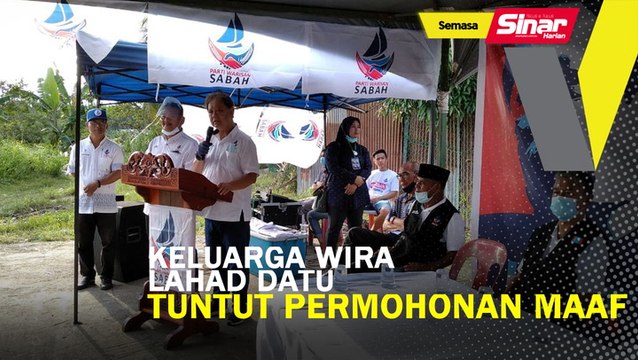 Keluarga wira Lahad Datu tuntut permohonan maaf