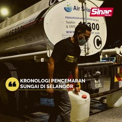 Kronologi pencemaran sungai di Selangor