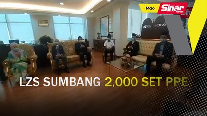 LZS sumbang 2,000 set PPE