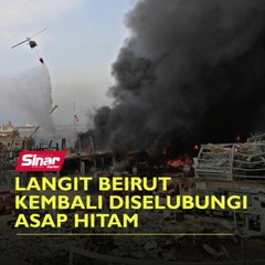 Langit Beirut kembali diselubungi asap hitam