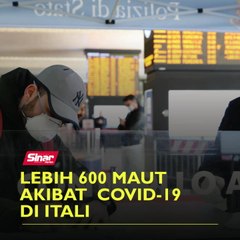 Télécharger la video: Lebih 600 maut akibat Covid-10 di Itali