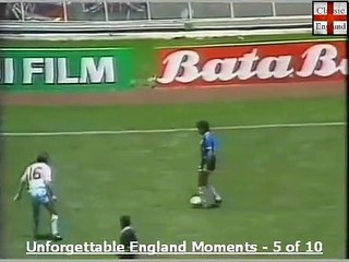 La main de Dieu de Diego Maradona  - Coupe du Monde 1986