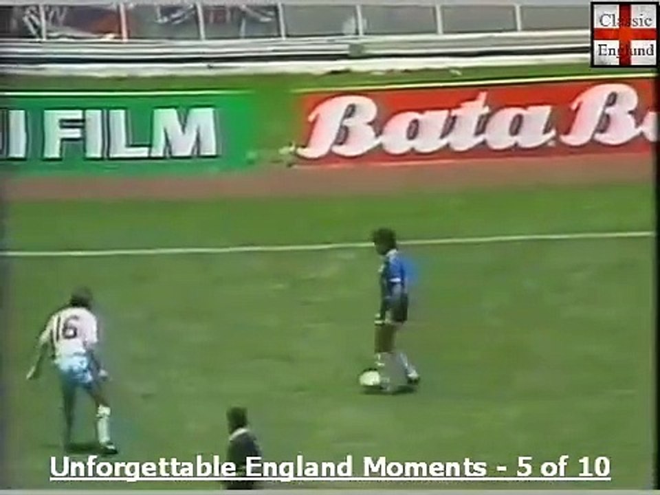 La main de Dieu de Diego Maradona  - Coupe du Monde 1986