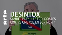 Les écologistes contre Samuel Paty ? | 25/11/2020 | Désintox | ARTE