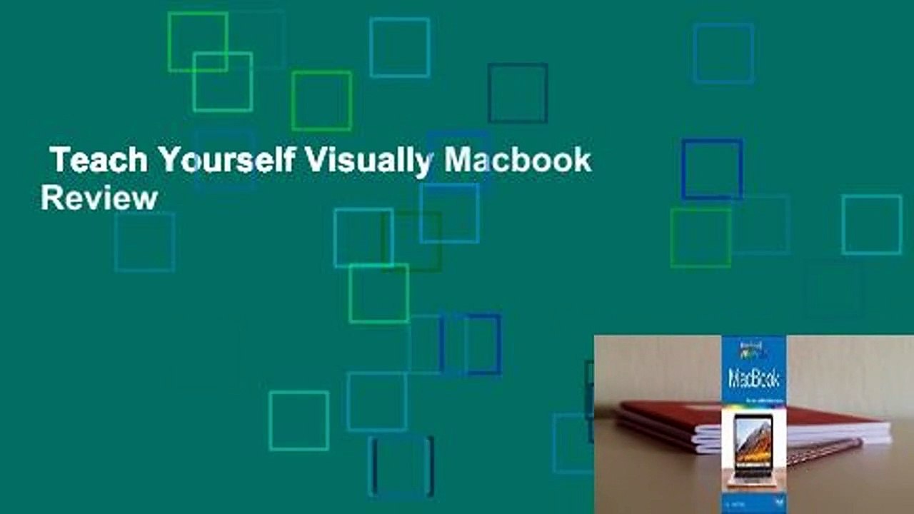 Teach Yourself Visually Macbook  Review