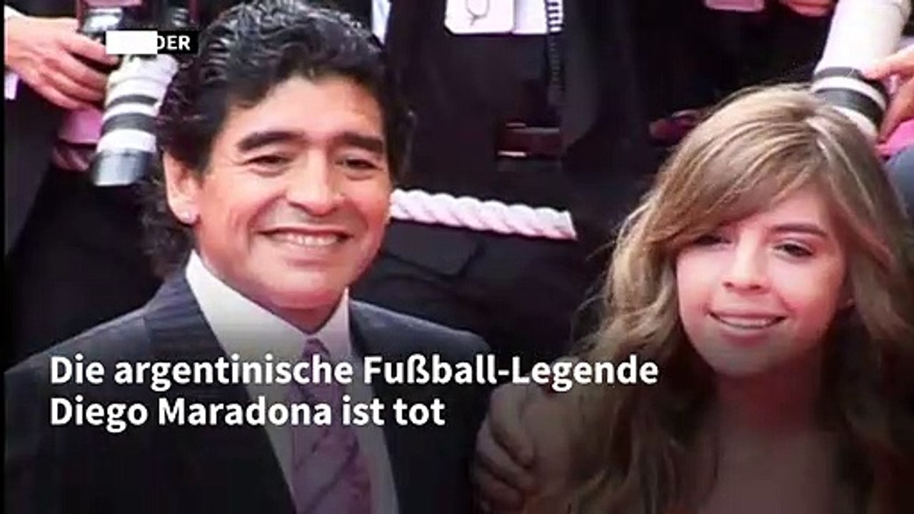 Fußball-Legende Diego Maradona ist tot