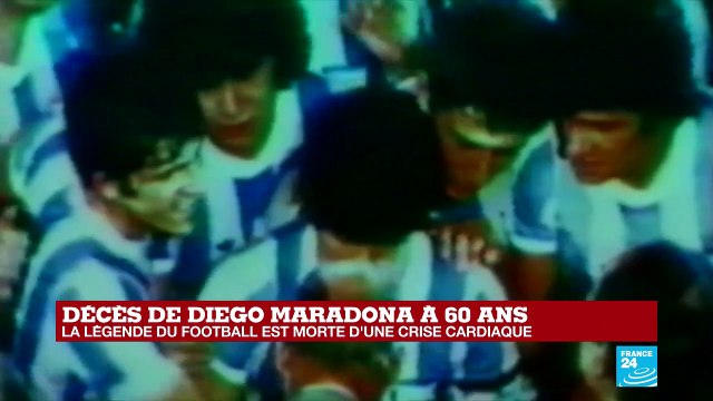 Décès de Diego Maradona : le gouvernement argentin décrète trois jours de deuil national