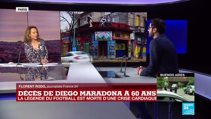 L'Argentine et le football perdent leur "Dieu" Maradona, mort à 60 ans