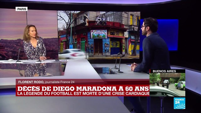 L'Argentine et le football perdent leur Dieu Maradona, mort à 60 ans
