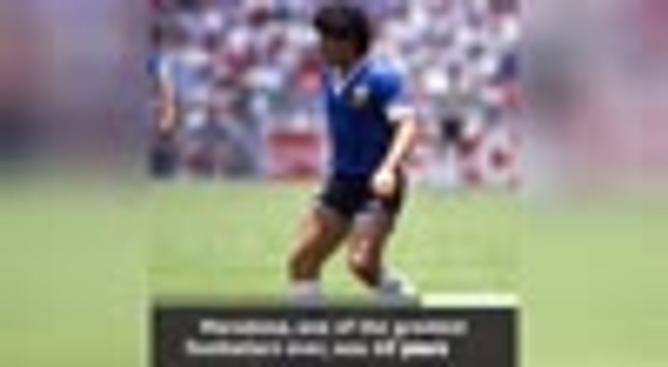 Diego Maradona dies aged 60