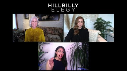 HILLBILLY ELEGY: Glenn Close, Amy Adams & Ron Howard discuss Oscar-worthy performances
